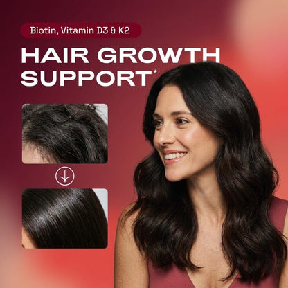 Hair Skin & Nails Essentials | Ca AKG | MSM | Hyaluronic Acid | Biotin