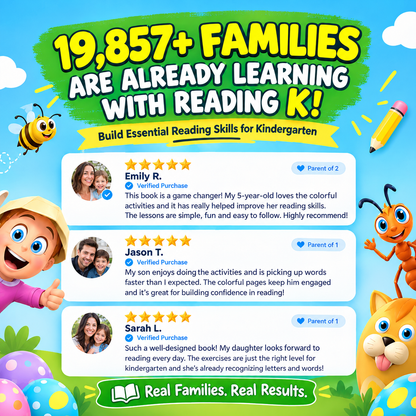 240 Essential Reading Skills for Kindergarten