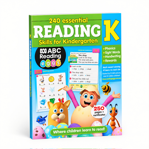240 Essential Reading Skills for Kindergarten