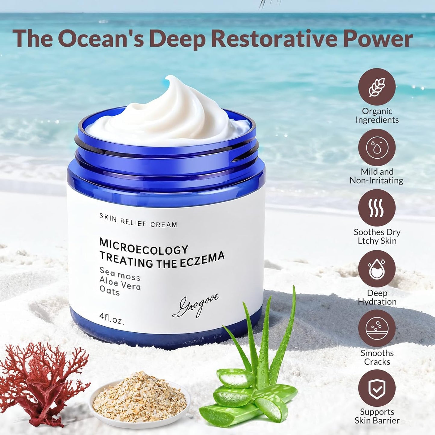 Natural Soothing Eczema Cream | Relief & Repair
